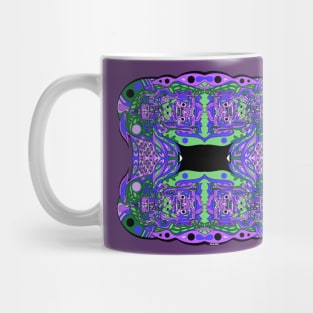 mayan alien motherboard ecopop Mug